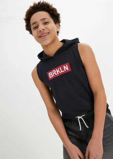 Canotta con cappuccio