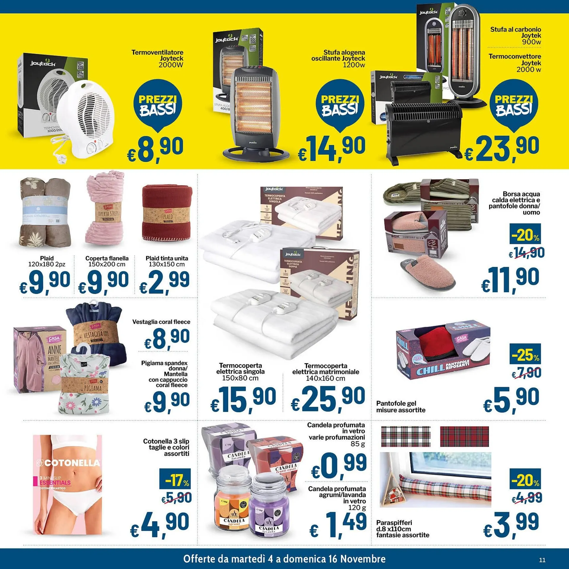 Volantino Qui Discount da 4 novembre a 16 novembre di 2025 - Pagina del volantino 11