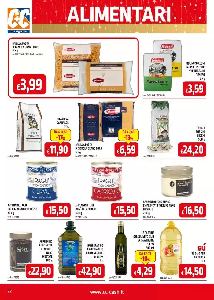 Catalogo C+C da 2 dicembre a 31 dicembre di 2024 - Pagina del volantino 22