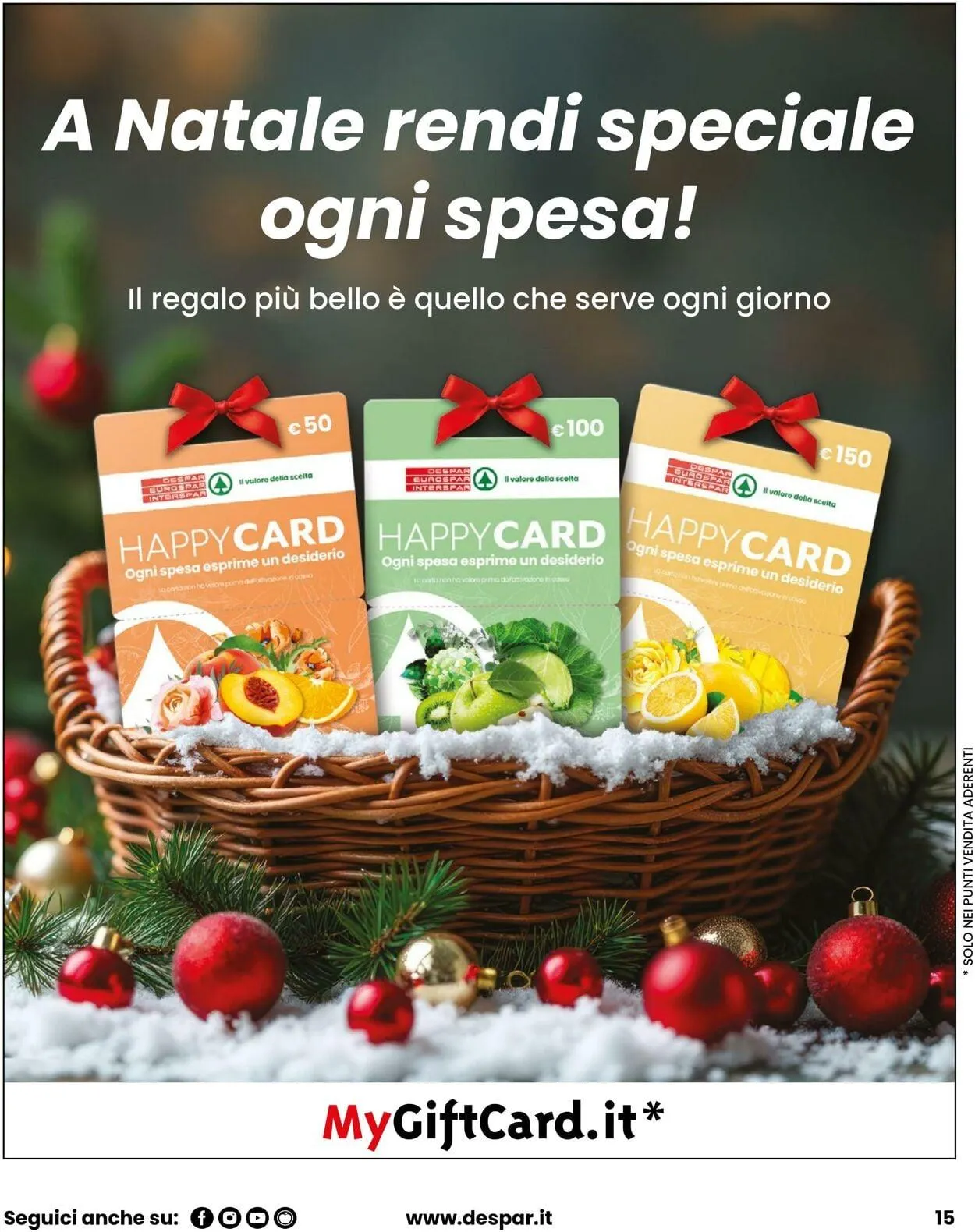 Interspar Volantino attuale da 4 dicembre a 31 dicembre di 2025 - Pagina del volantino 15