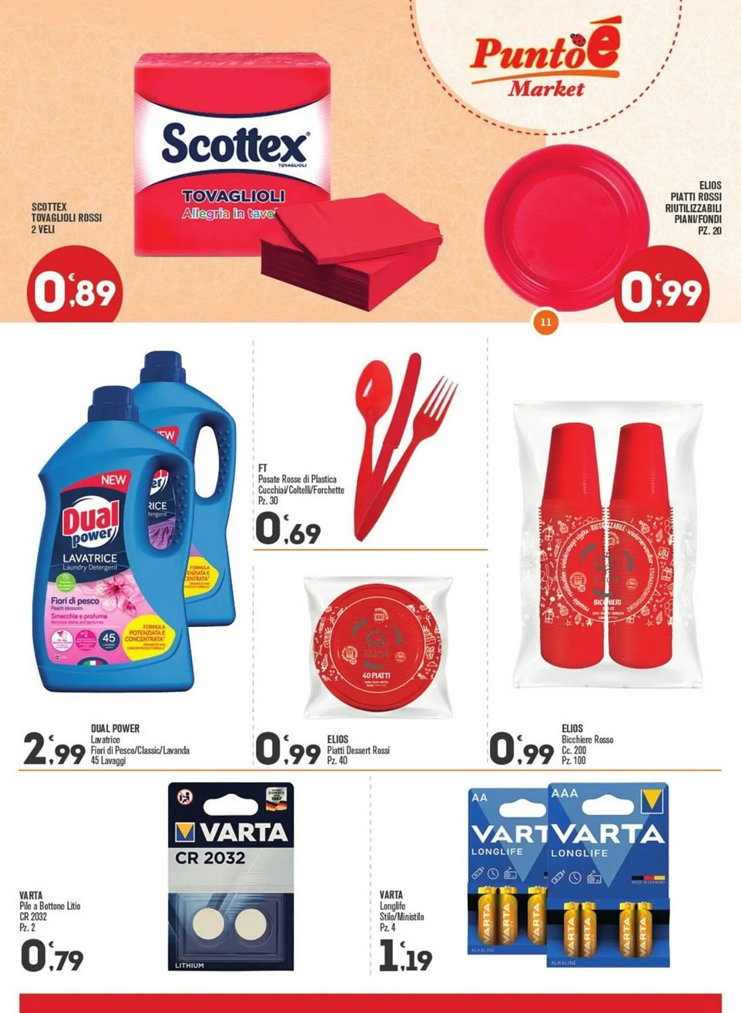 Volantino Punto é market da 8 dicembre a 21 dicembre di 2025 - Pagina del volantino 11
