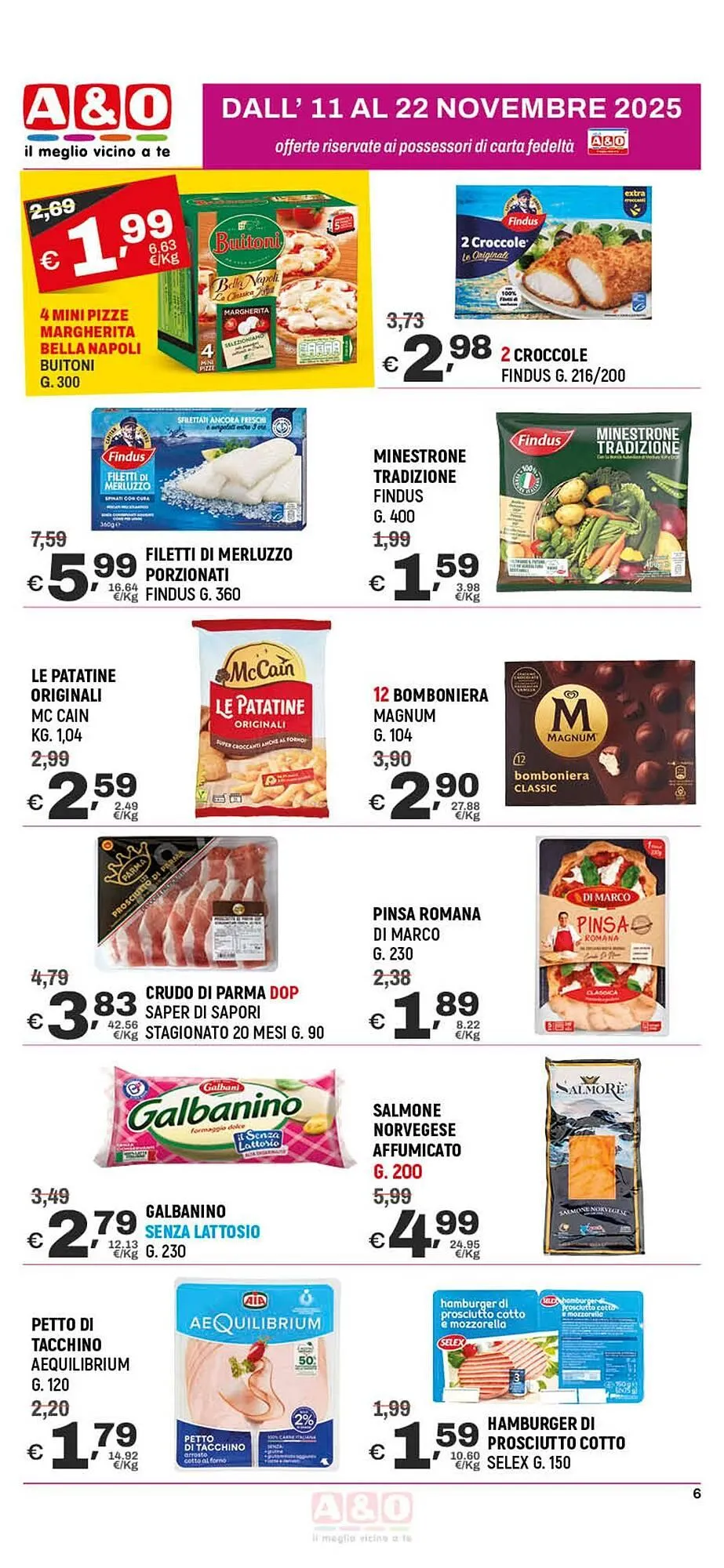 Volantino A&O da 11 novembre a 22 novembre di 2025 - Pagina del volantino 6