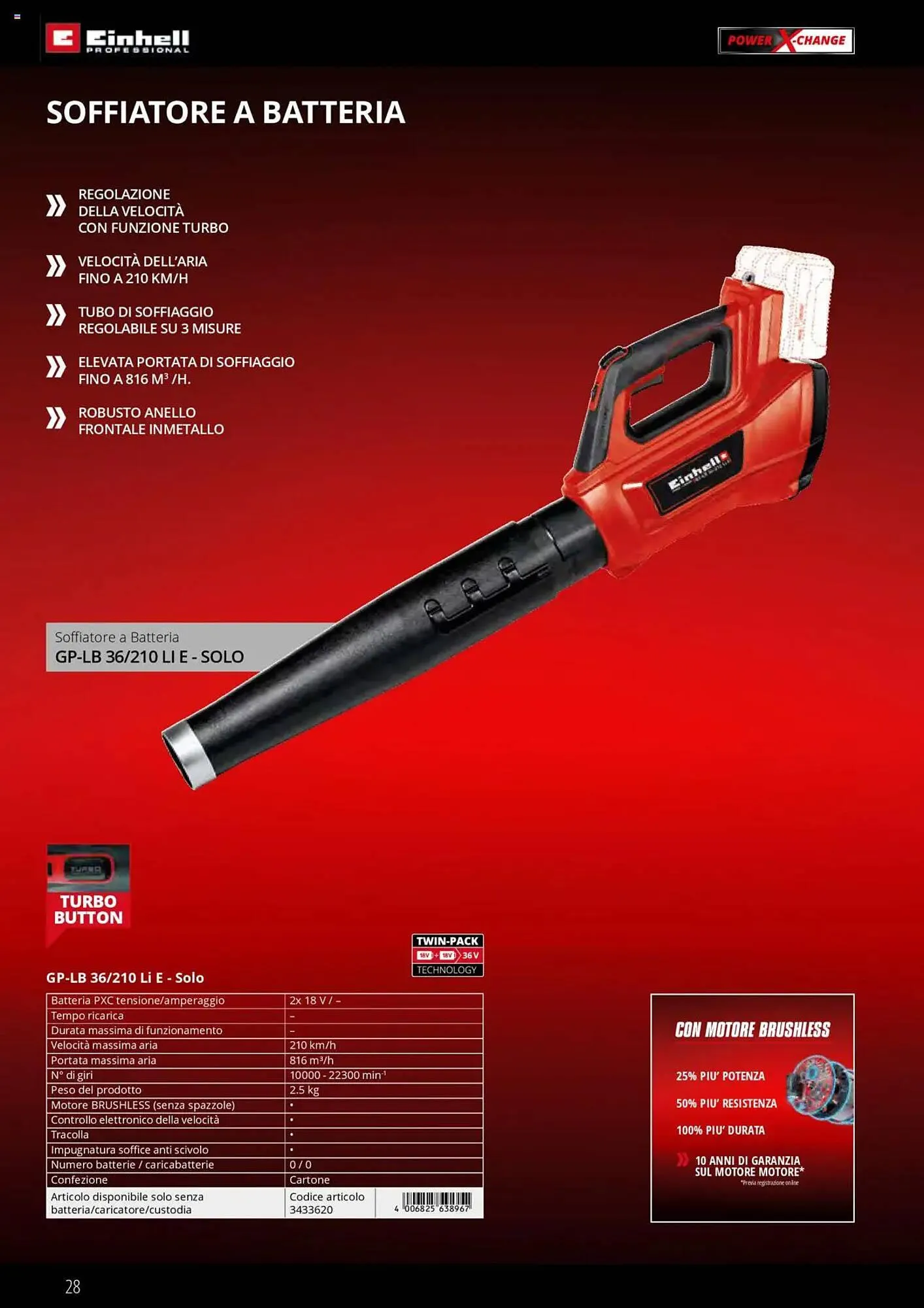 Volantino Einhell da 1 febbraio a 31 dicembre di 2025 - Pagina del volantino 28