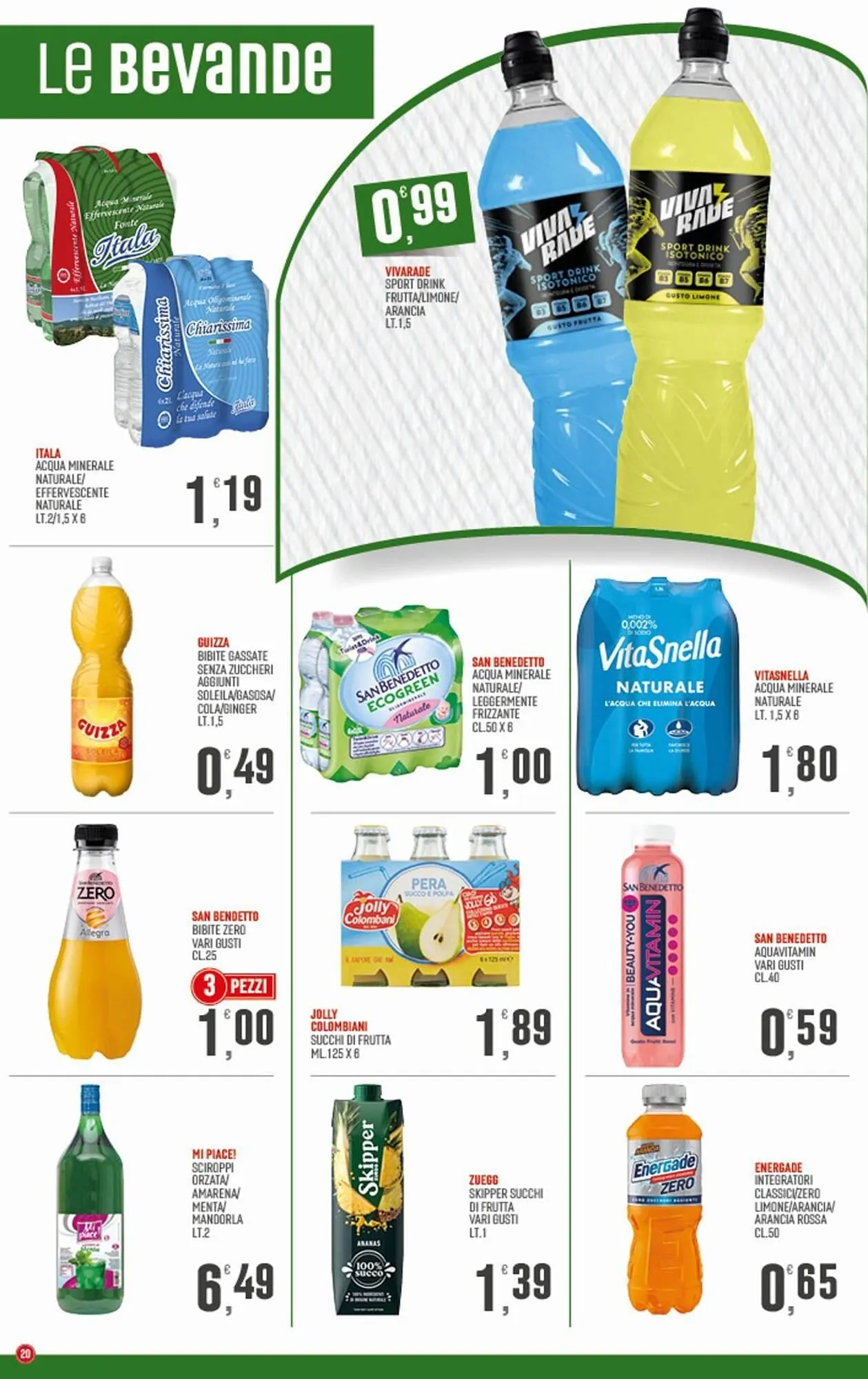 Volantino Marketpiù da 29 aprile a 11 maggio di 2024 - Pagina del volantino 20