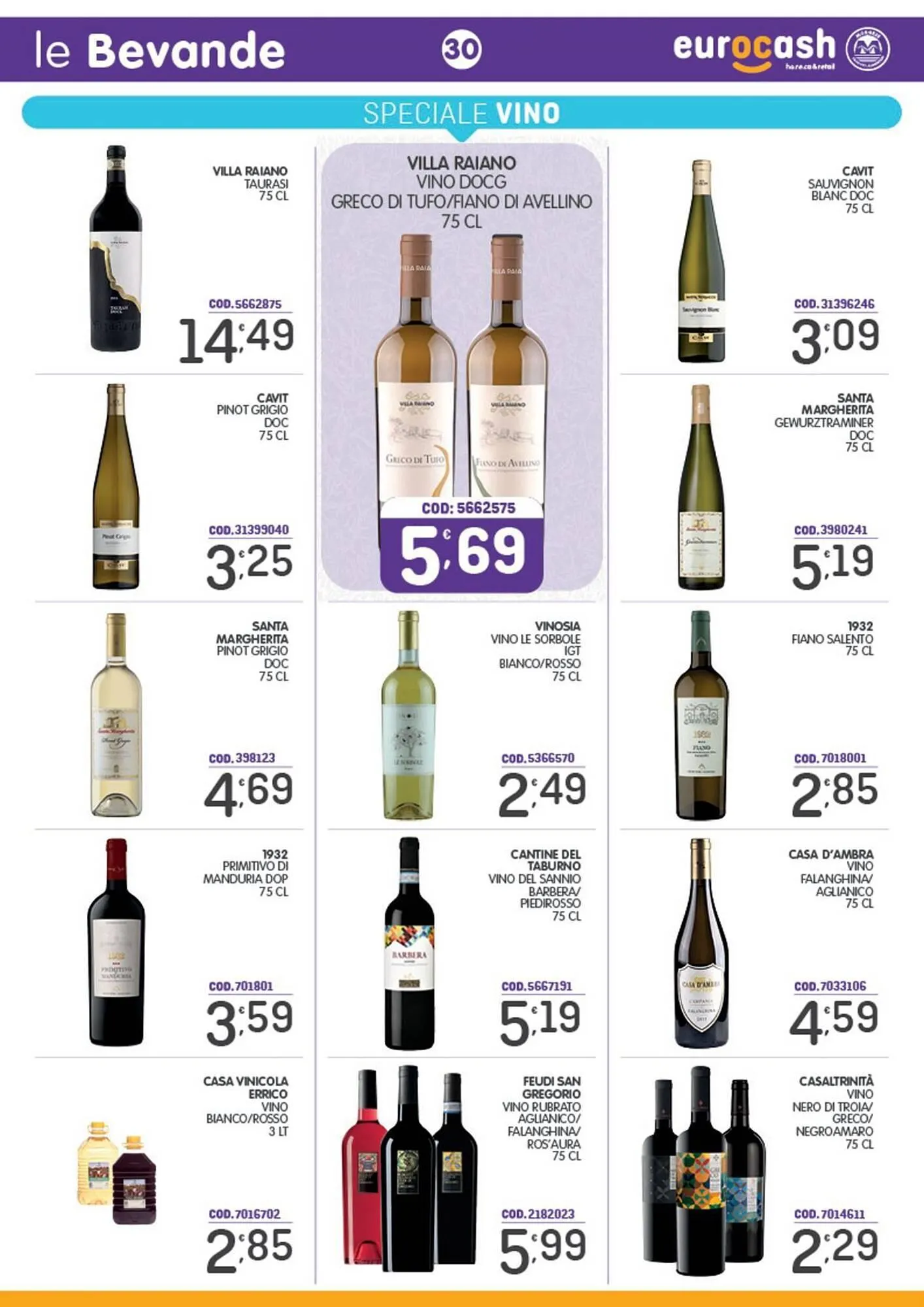 Volantino Eurocash da 24 novembre a 7 dicembre di 2025 - Pagina del volantino 30