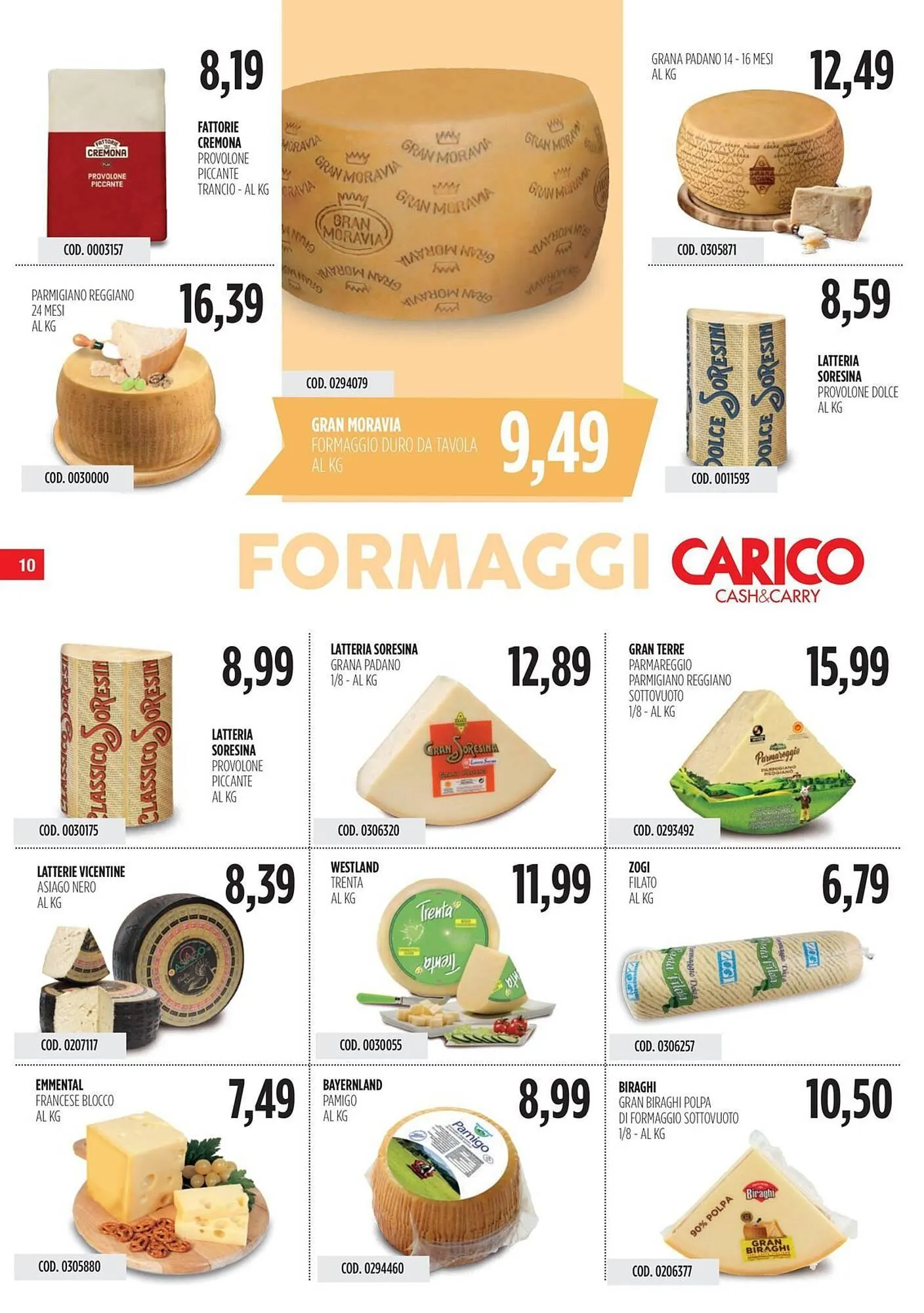 Volantino Carico Cash & Carry da 3 luglio a 16 luglio di 2025 - Pagina del volantino 10