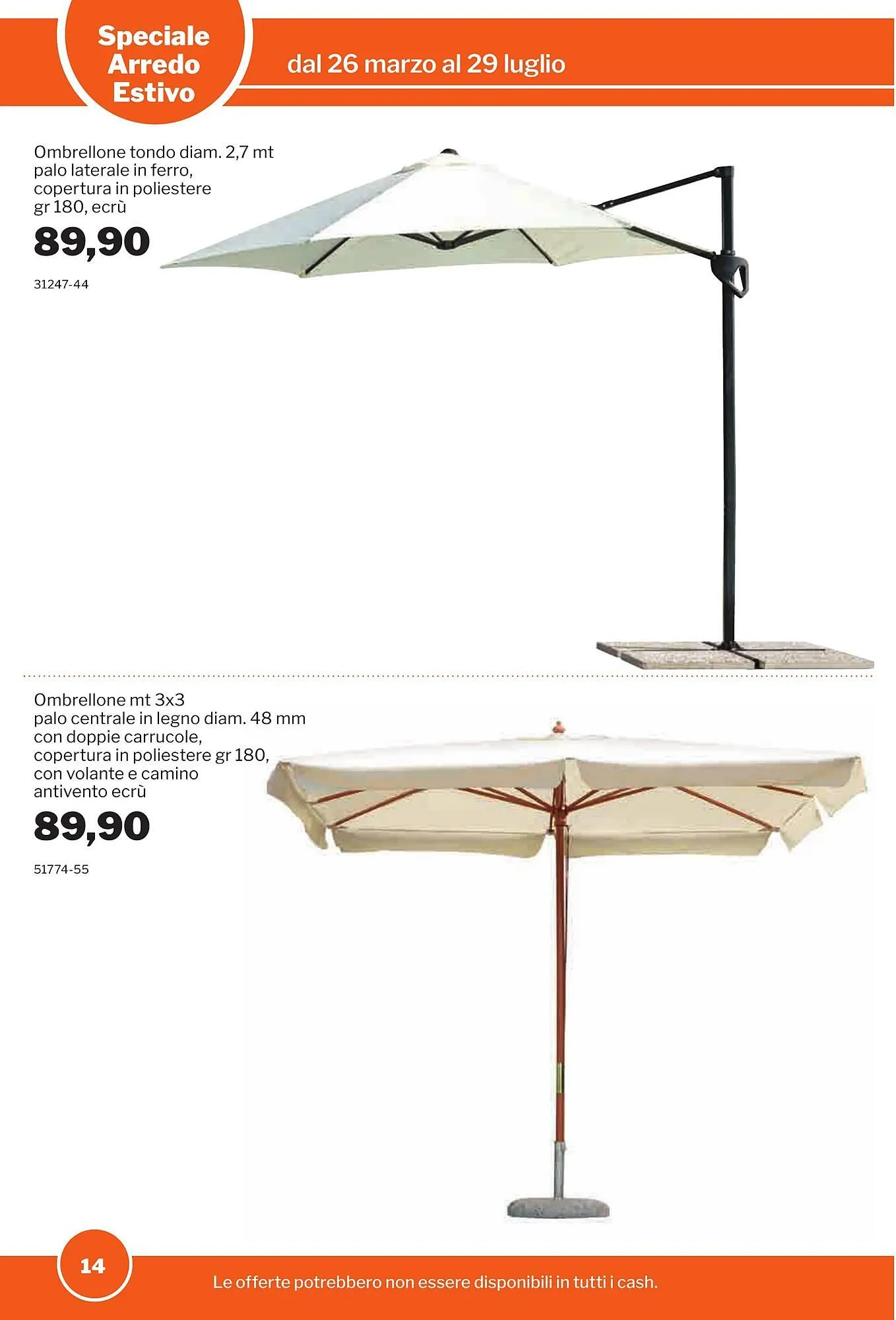 Volantino GrosMarket da 26 marzo a 29 luglio di 2025 - Pagina del volantino 14