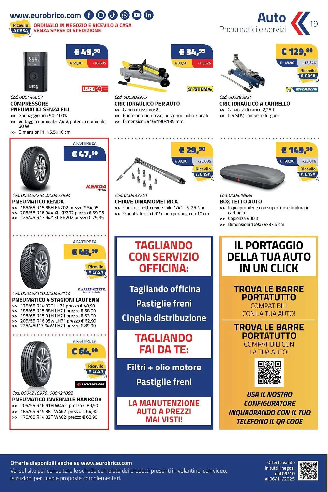 Volantino Eurobrico da 9 ottobre a 6 novembre di 2025 - Pagina del volantino 19