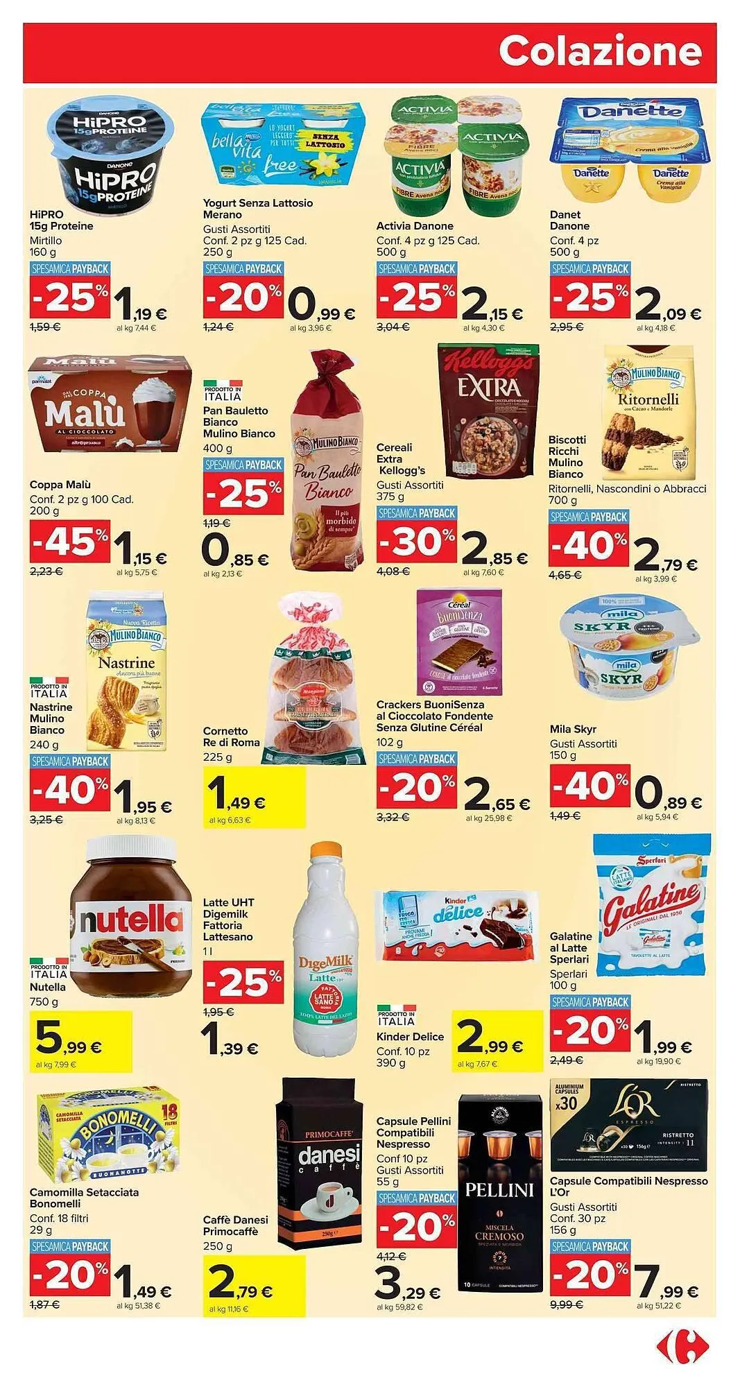 Volantino Carrefour Market da 4 novembre a 16 novembre di 2025 - Pagina del volantino 11