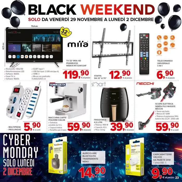 La forza di todis da 21 novembre a 1 dicembre di 2024 - Pagina del volantino 23