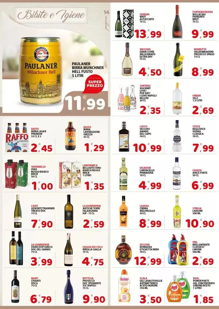 Puntiamo alla convenienza da 20 marzo a 3 aprile di 2025 - Pagina del volantino 14