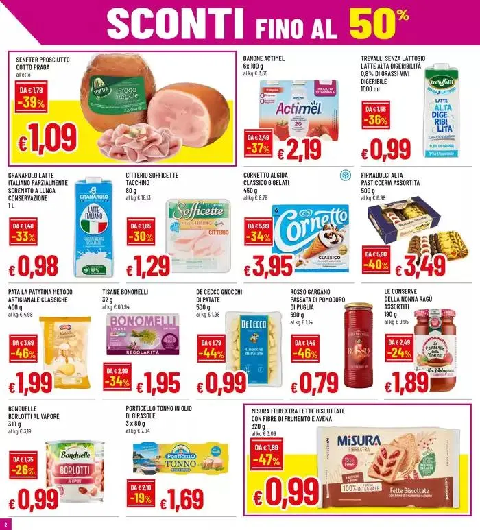 SCONTI FINO AL 50% da 23 gennaio a 5 febbraio di 2025 - Pagina del volantino 2