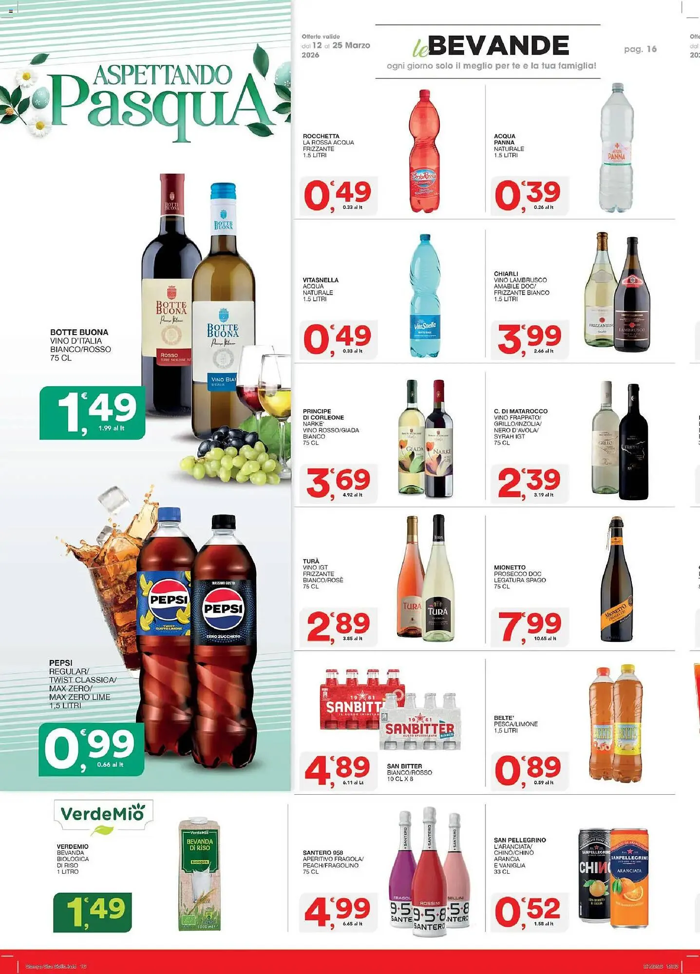 Volantino Sisa da 12 marzo a 25 marzo di 2026 - Pagina del volantino 16