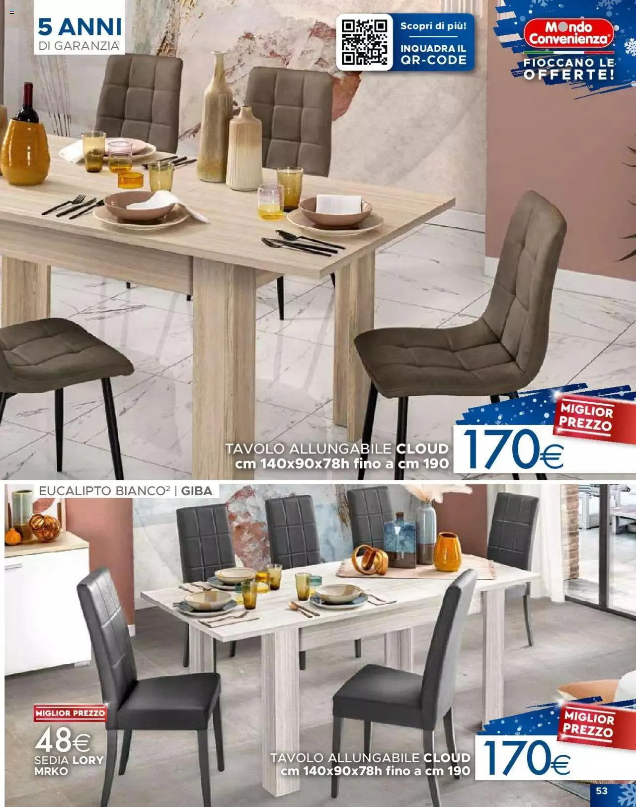 Mondo Convenienza - Catalogo Speciale Autunno da 1 novembre a 31 dicembre di 2023 - Pagina del volantino 55