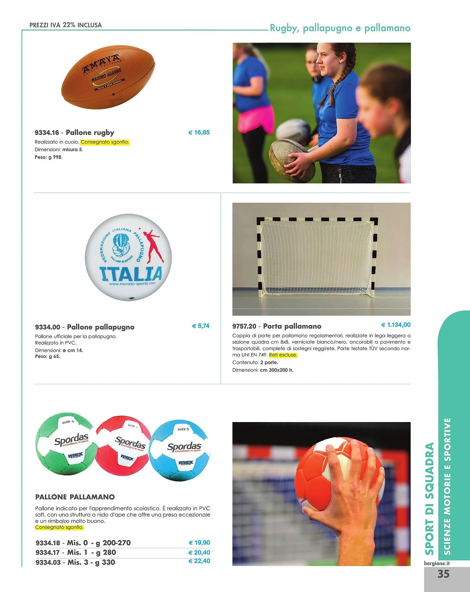 Volantino Borgione Sport da 31 dicembre a 31 dicembre di 2025 - Pagina del volantino 35