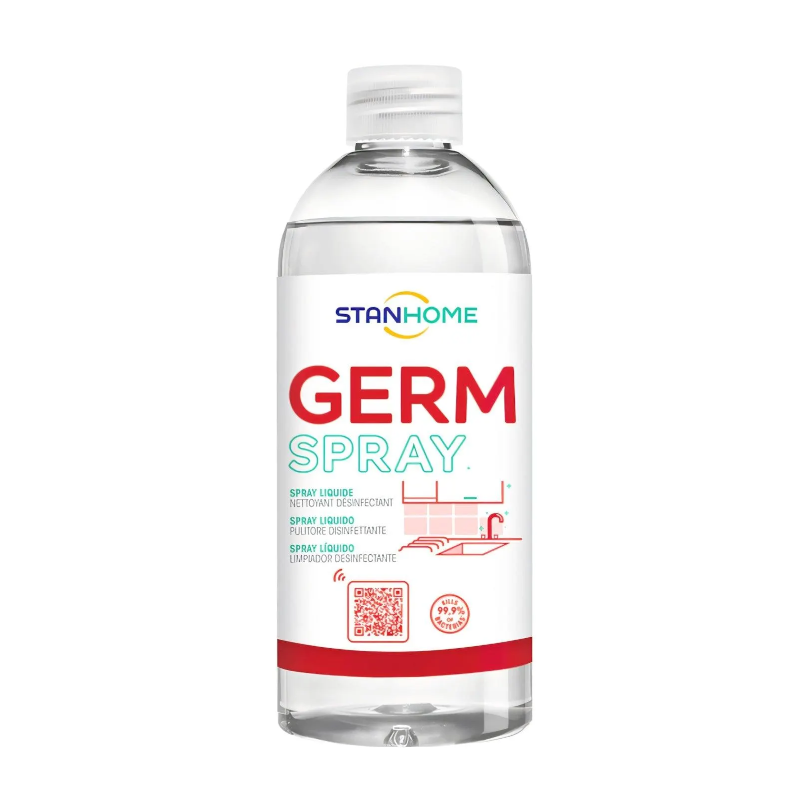 Spray Liquido Pulitore Disinfettante