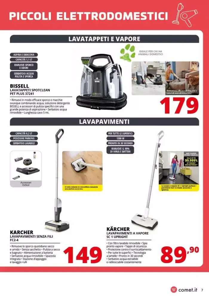 Speciale Piccoli Elettrodomestici da Comet! da 20 marzo a 2 aprile di 2025 - Pagina del volantino 7