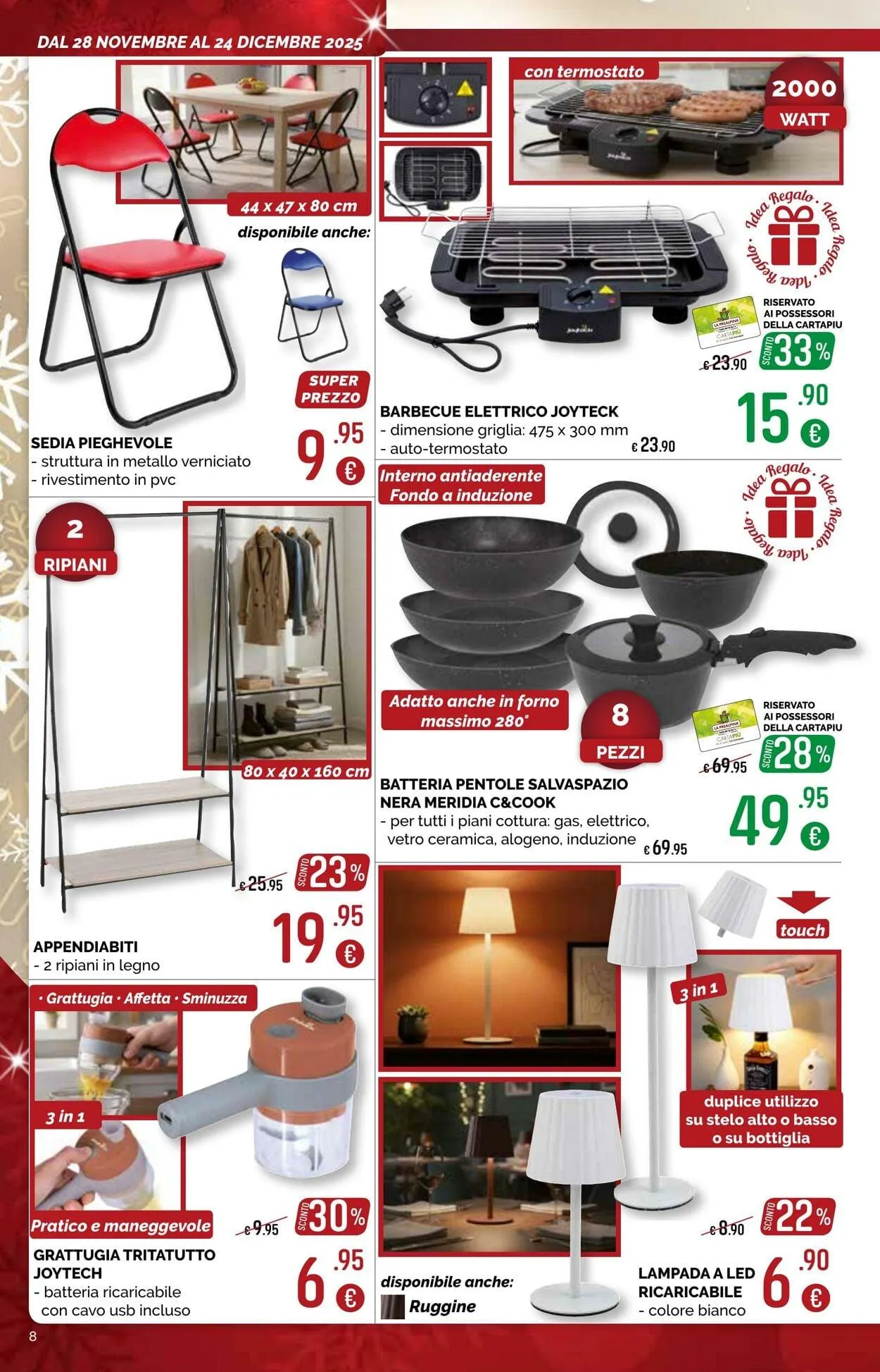 La Prealpina Volantino attuale da 8 dicembre a 22 dicembre di 2025 - Pagina del volantino 8