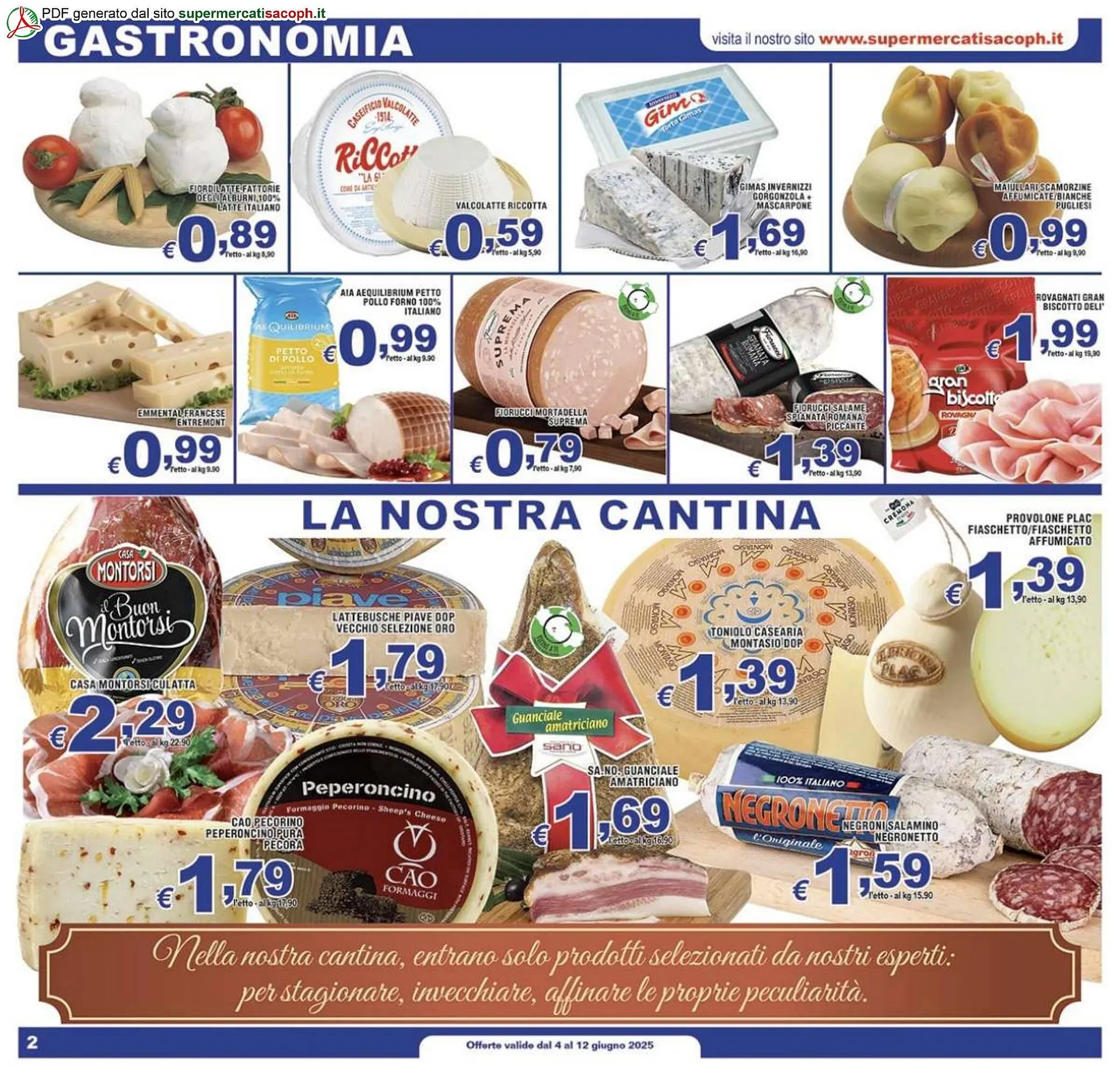 Volantino Sacoph da 4 giugno a 12 giugno di 2025 - Pagina del volantino 2