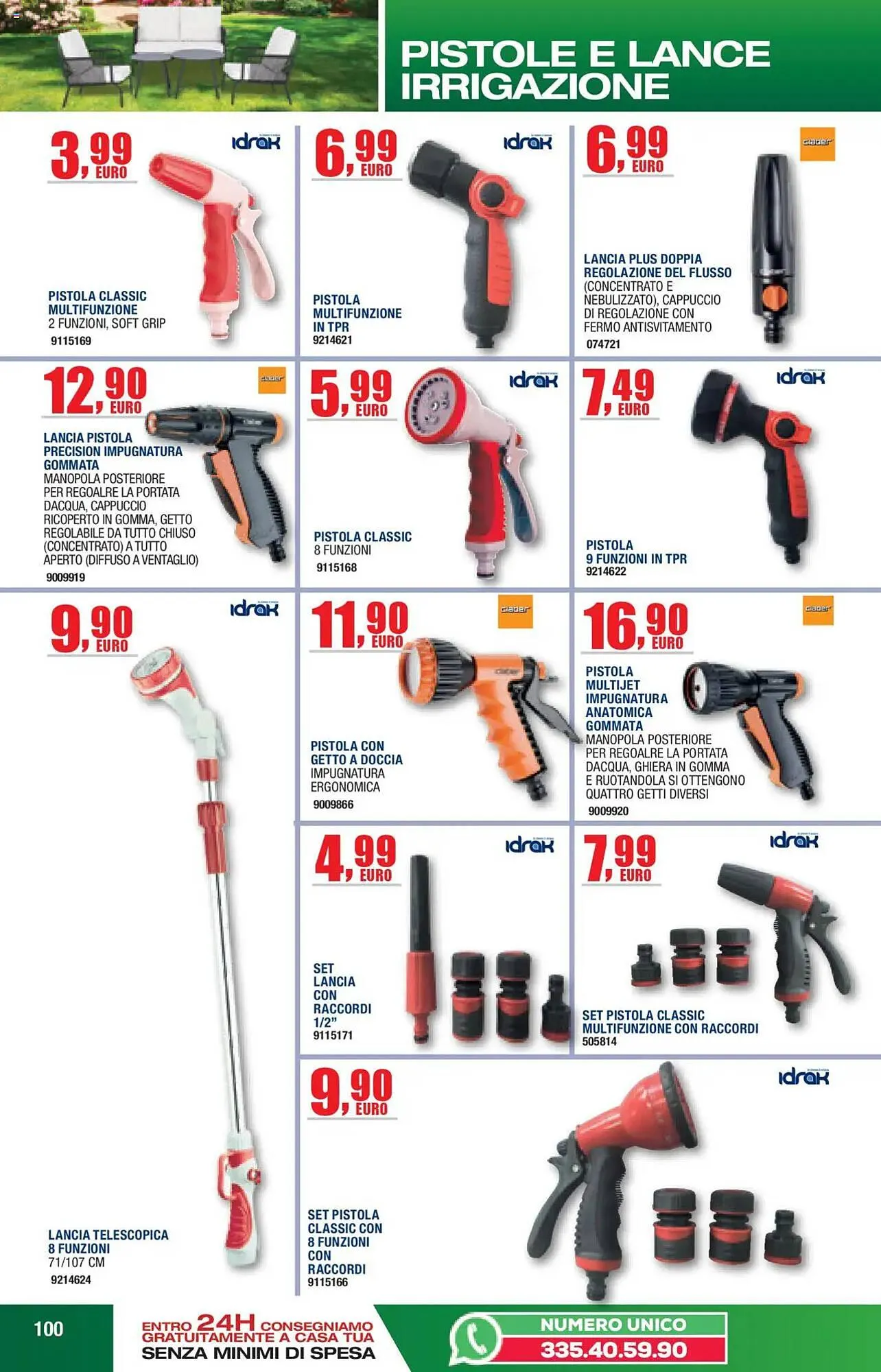 Volantino Bricofer da 27 maggio a 30 settembre di 2025 - Pagina del volantino 100