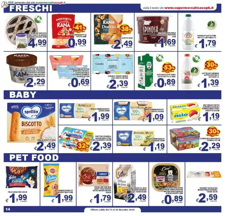 Buon Natale da 13 dicembre a 24 dicembre di 2024 - Pagina del volantino 14