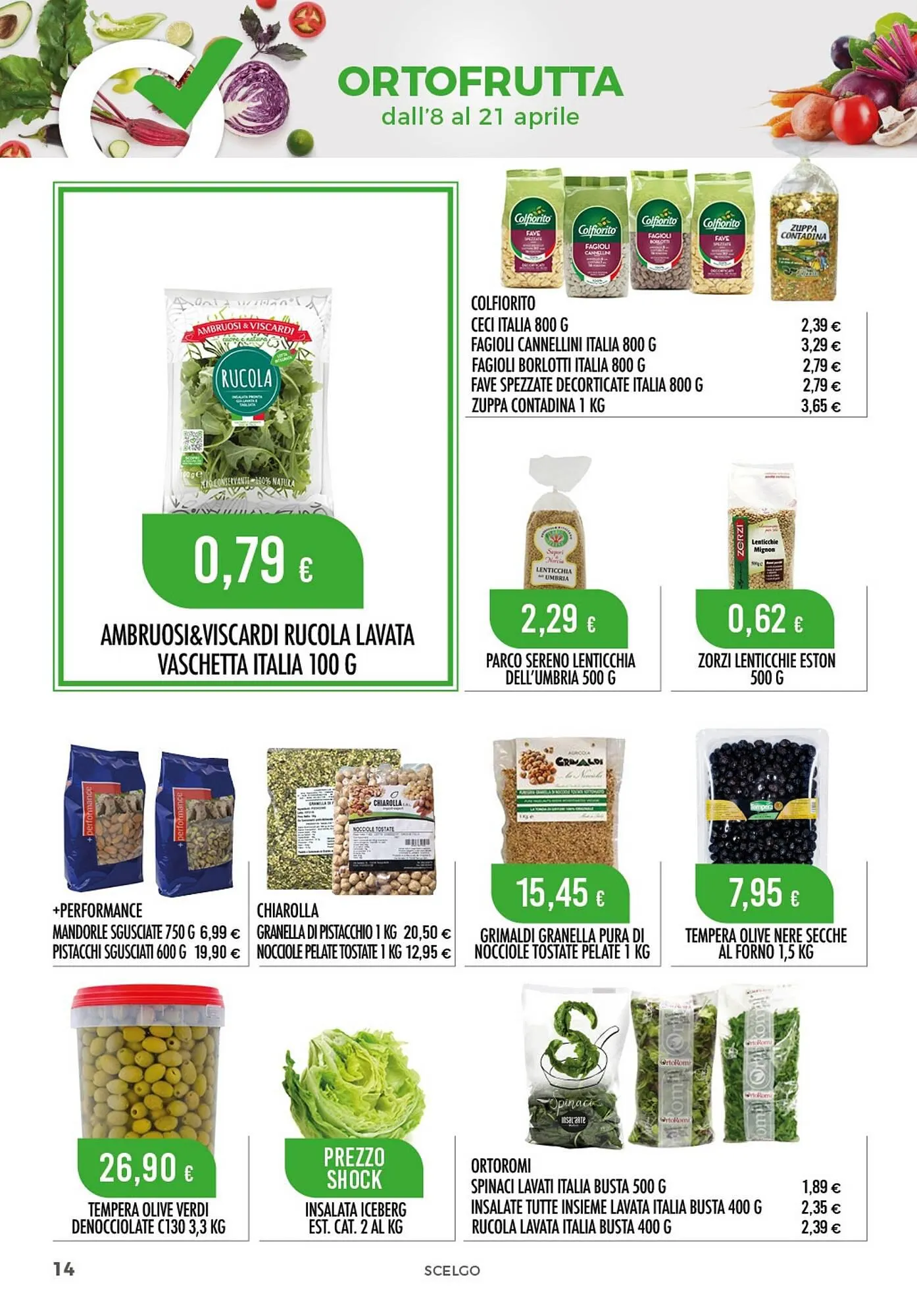 Volantino Scelgo da 8 aprile a 21 aprile di 2024 - Pagina del volantino 14