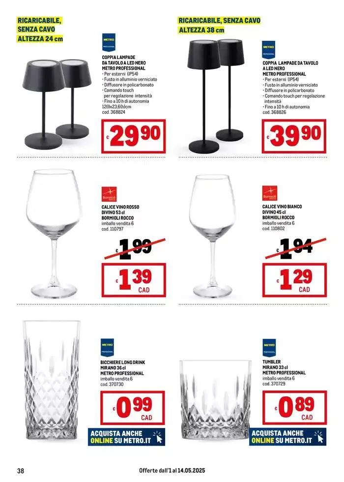 Offerte per Te -Area 4 da 2 maggio a 14 maggio di 2025 - Pagina del volantino 38