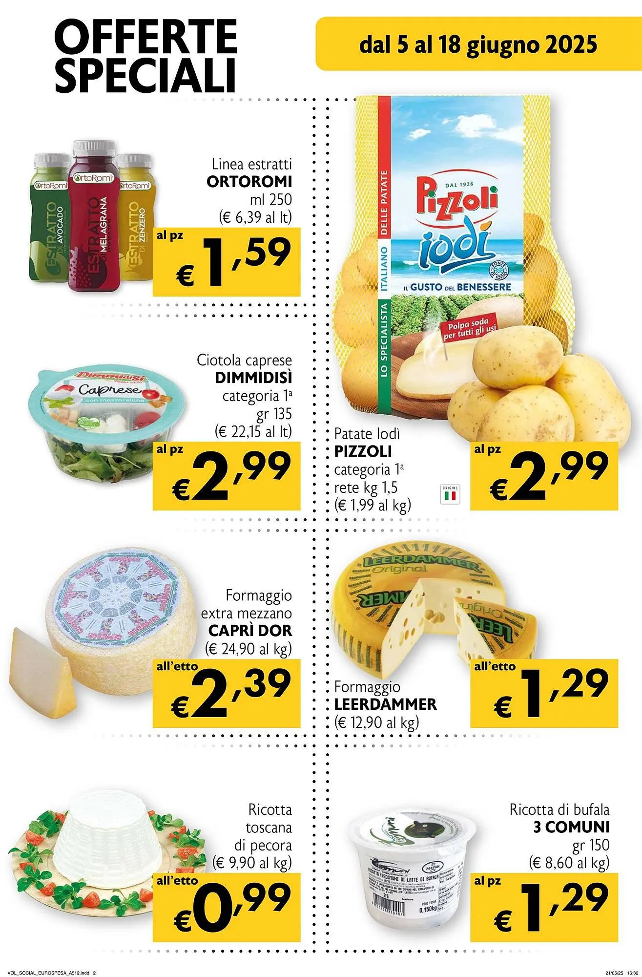 Volantino Eurospesa da 5 giugno a 18 giugno di 2025 - Pagina del volantino 2