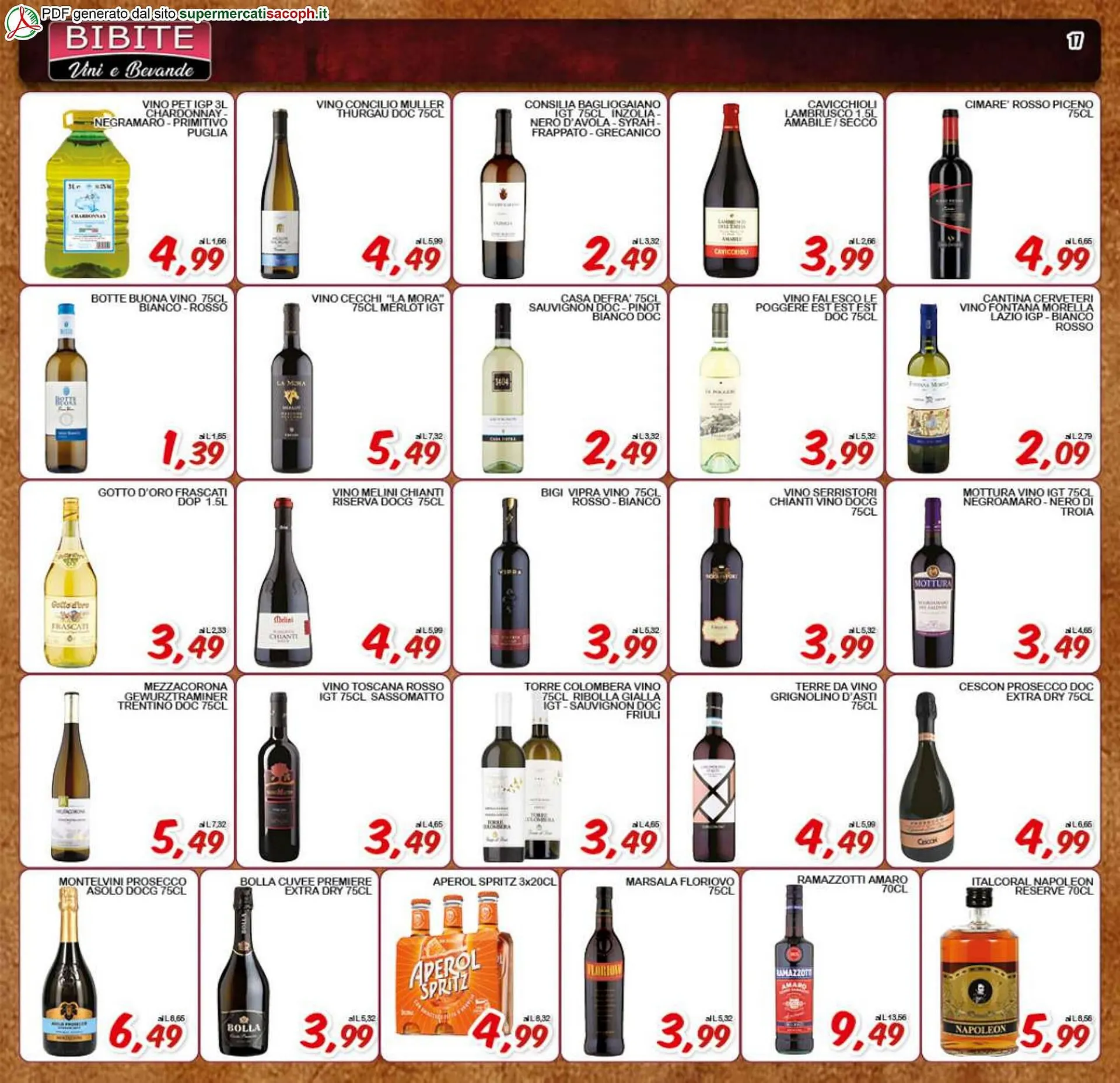Volantino Sacoph da 24 novembre a 4 dicembre di 2023 - Pagina del volantino 17