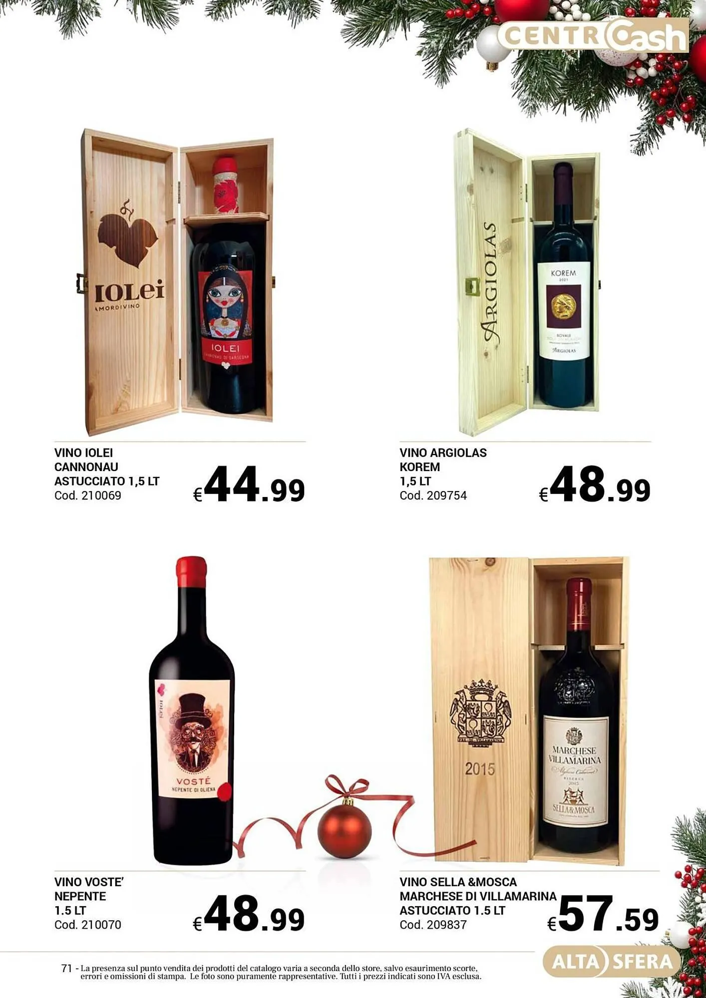 Volantino Centro Cash da 23 ottobre a 31 dicembre di 2025 - Pagina del volantino 71