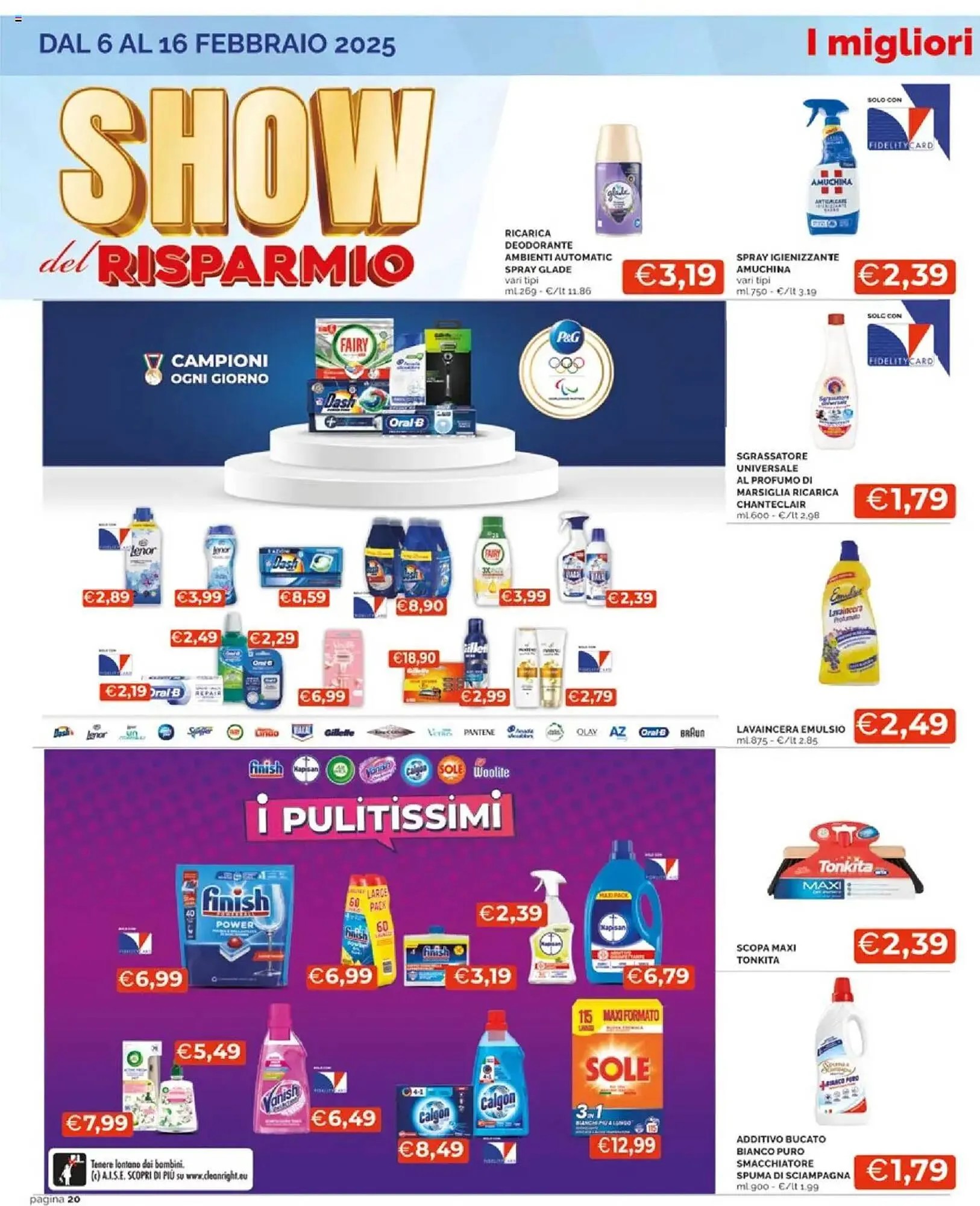Volantino Mercatò da 6 febbraio a 16 febbraio di 2025 - Pagina del volantino 20