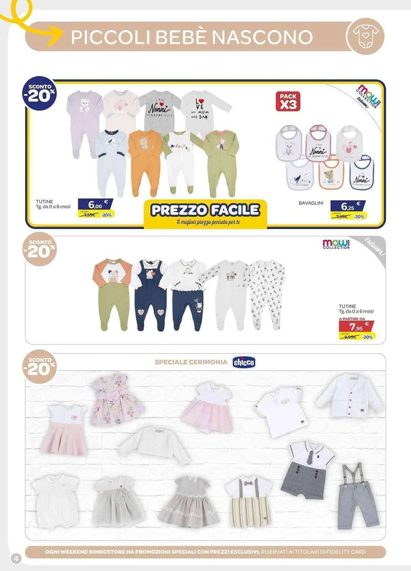 Volantino Bimbo Store da 26 febbraio a 4 marzo di 2026 - Pagina del volantino 4