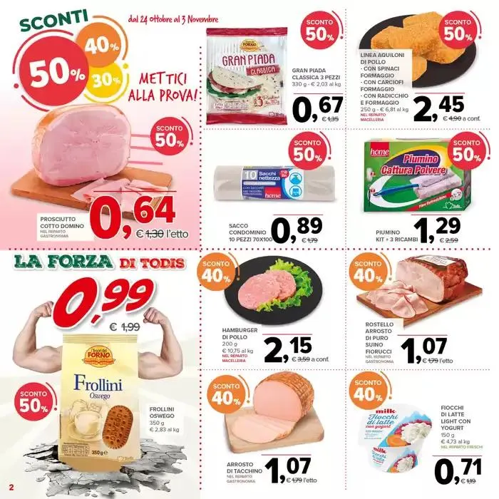 Sconti 30%40%50% da 24 ottobre a 3 novembre di 2024 - Pagina del volantino 2