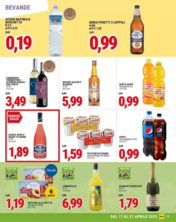 Buona Pasqua da 17 aprile a 27 aprile di 2025 - Pagina del volantino 13