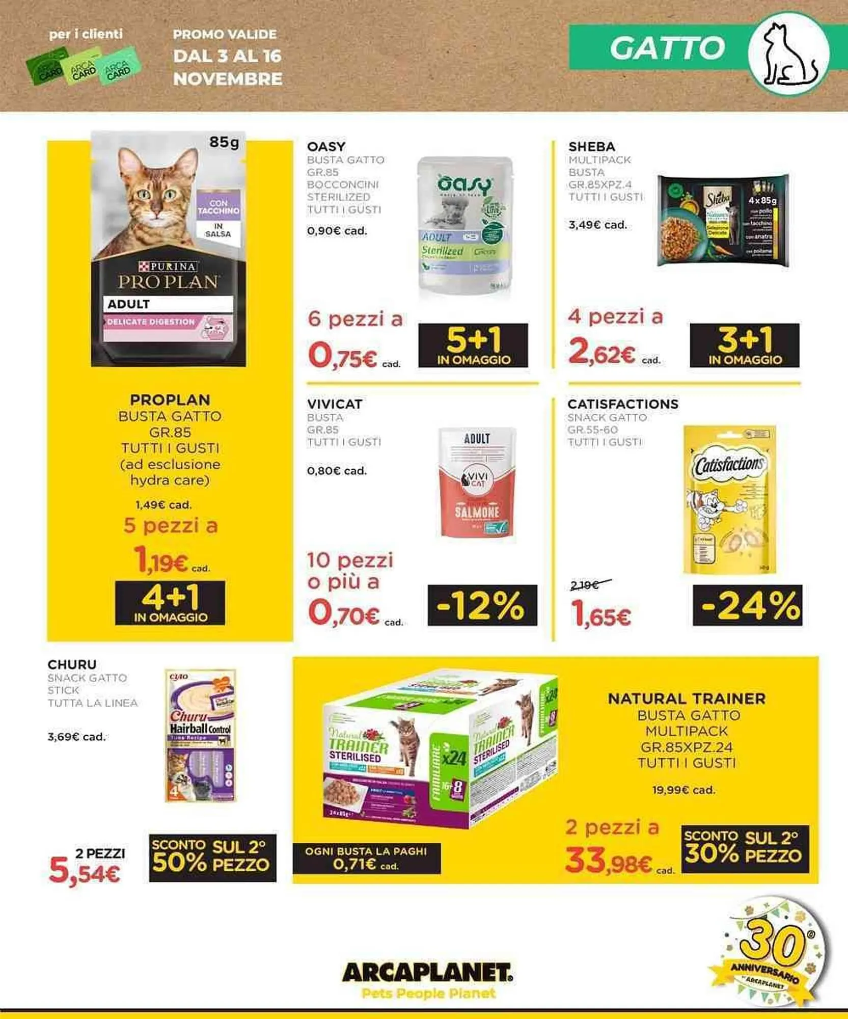 Volantino Arcaplanet da 3 novembre a 9 novembre di 2025 - Pagina del volantino 9