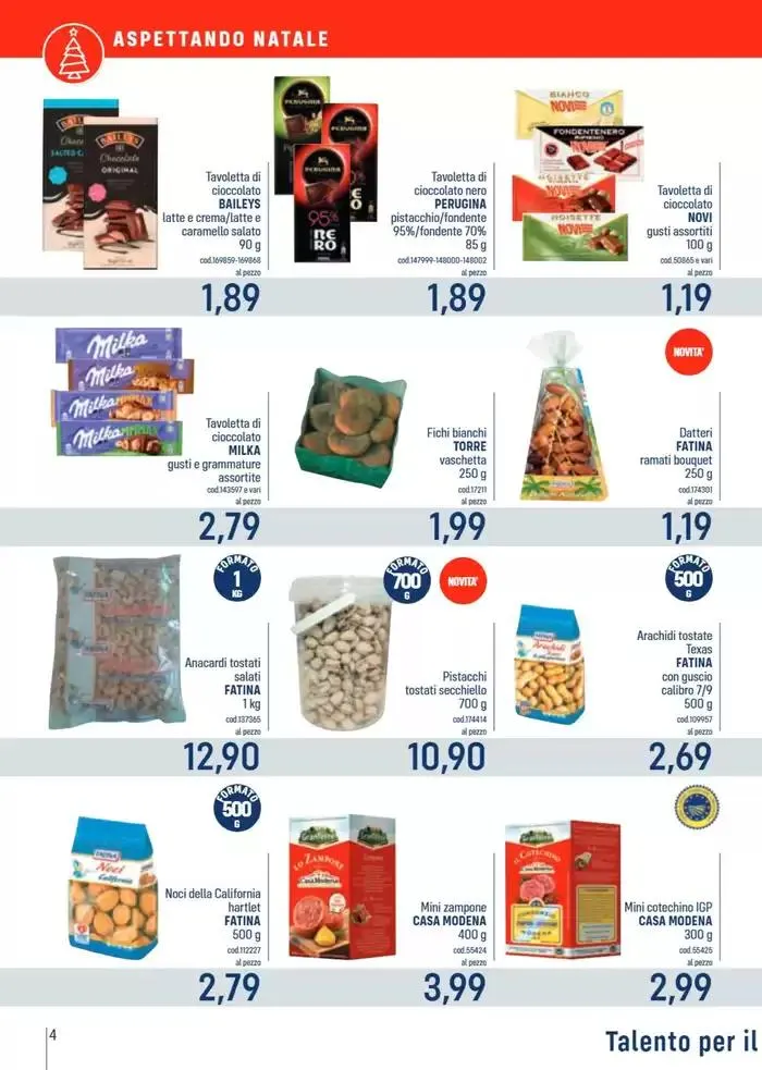 Offerte da 25 novembre a 8 dicembre di 2024 - Pagina del volantino 4