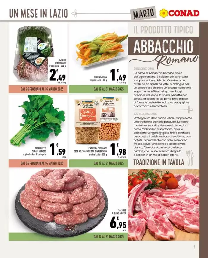 Un Mese in Lazio da 26 febbraio a 31 marzo di 2025 - Pagina del volantino 7