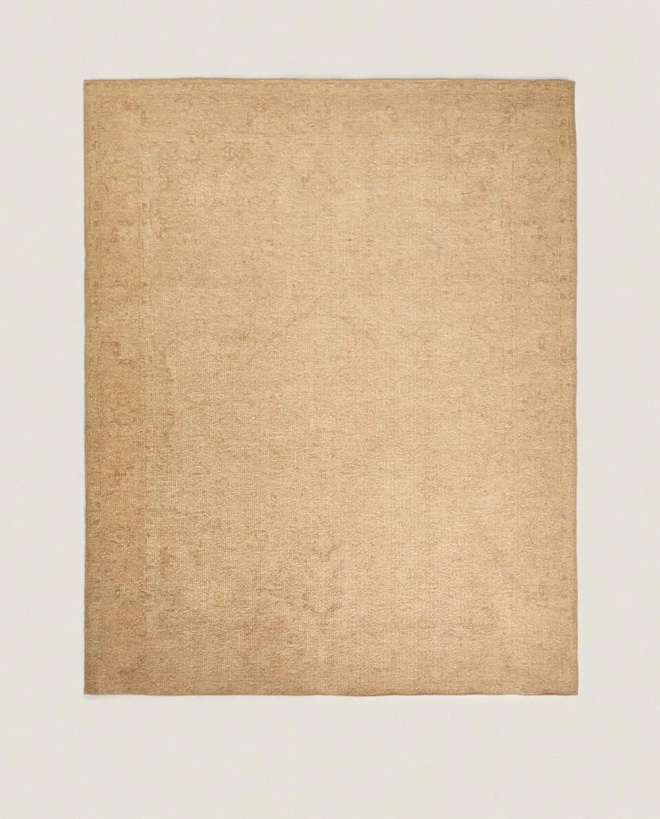 ALFOMBRA RECTANGULAR YUTE DIBUJO