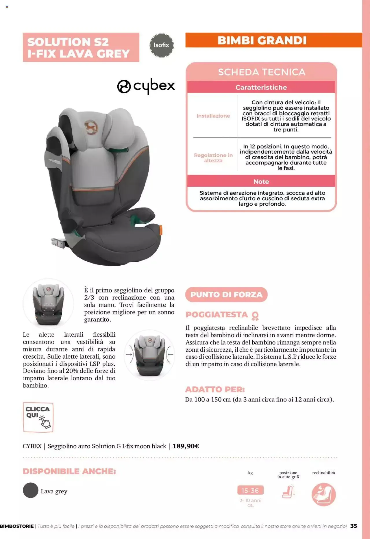 Bimbo store - Catalogo - Numero 3 da 3 gennaio a 31 gennaio di 2024 - Pagina del volantino 35