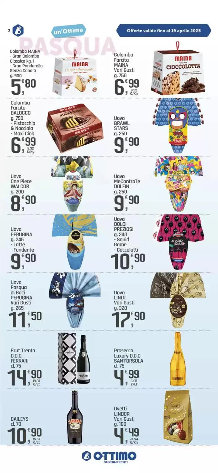 Offerte valide dal 9 al 19 Aprile 2025 da 15 aprile a 19 aprile di 2025 - Pagina del volantino 3