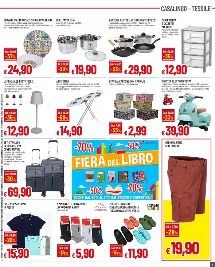 GRANDI MARCHE A PICCOLI PREZZI da 22 aprile a 7 maggio di 2025 - Pagina del volantino 21