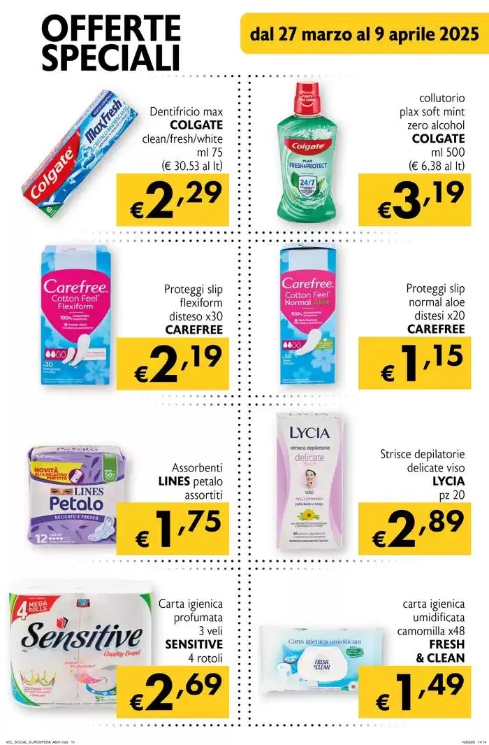 Offerte Speciali da 1 aprile a 9 aprile di 2025 - Pagina del volantino 11