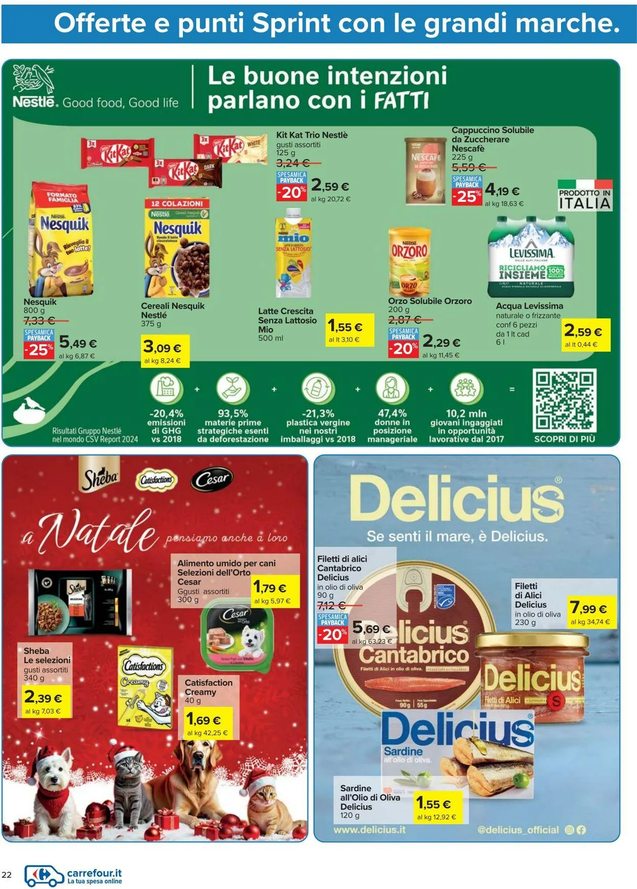 Carrefour Volantino attuale da 2 dicembre a 31 dicembre di 2025 - Pagina del volantino 22