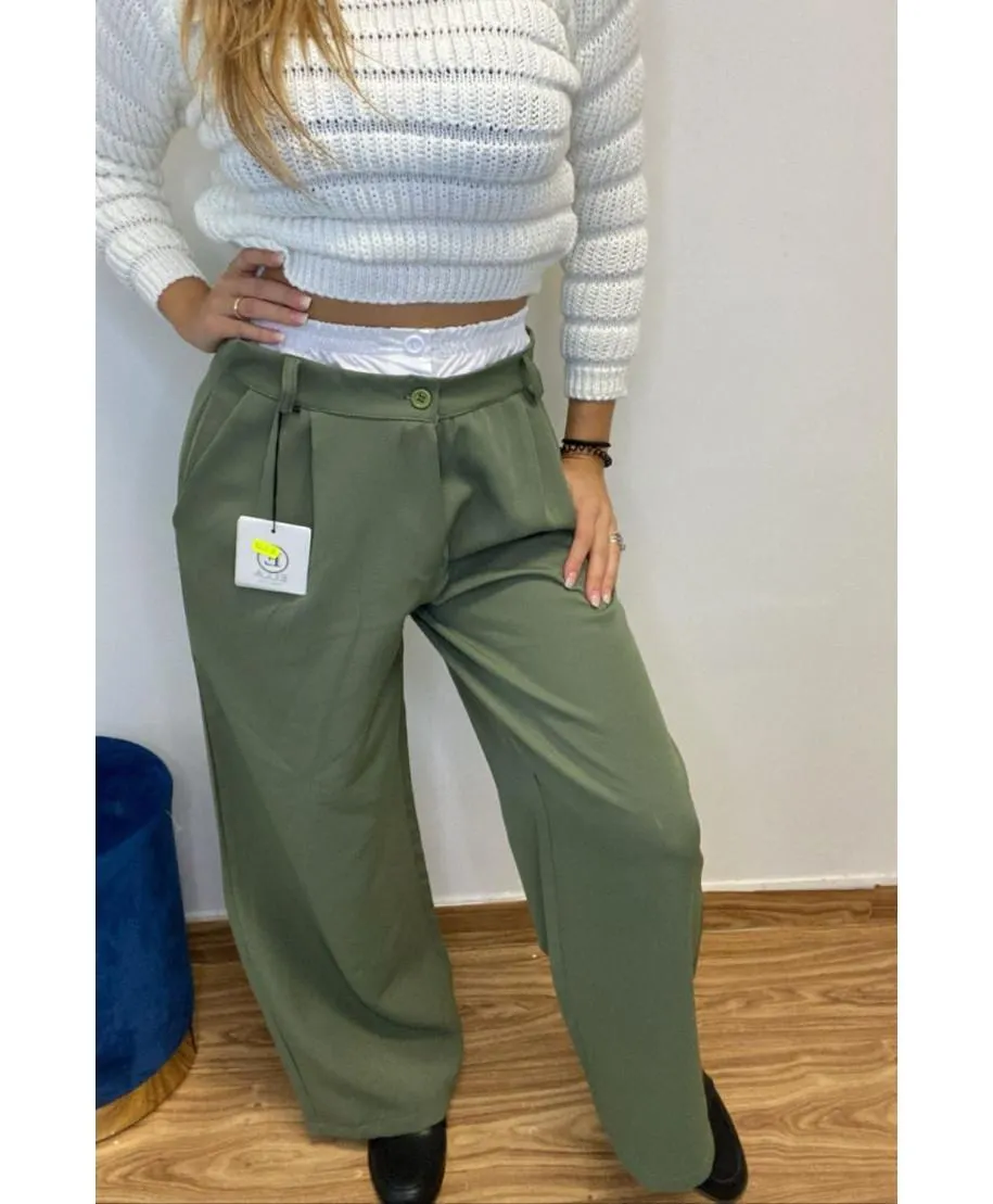 Pantalone doppia molla