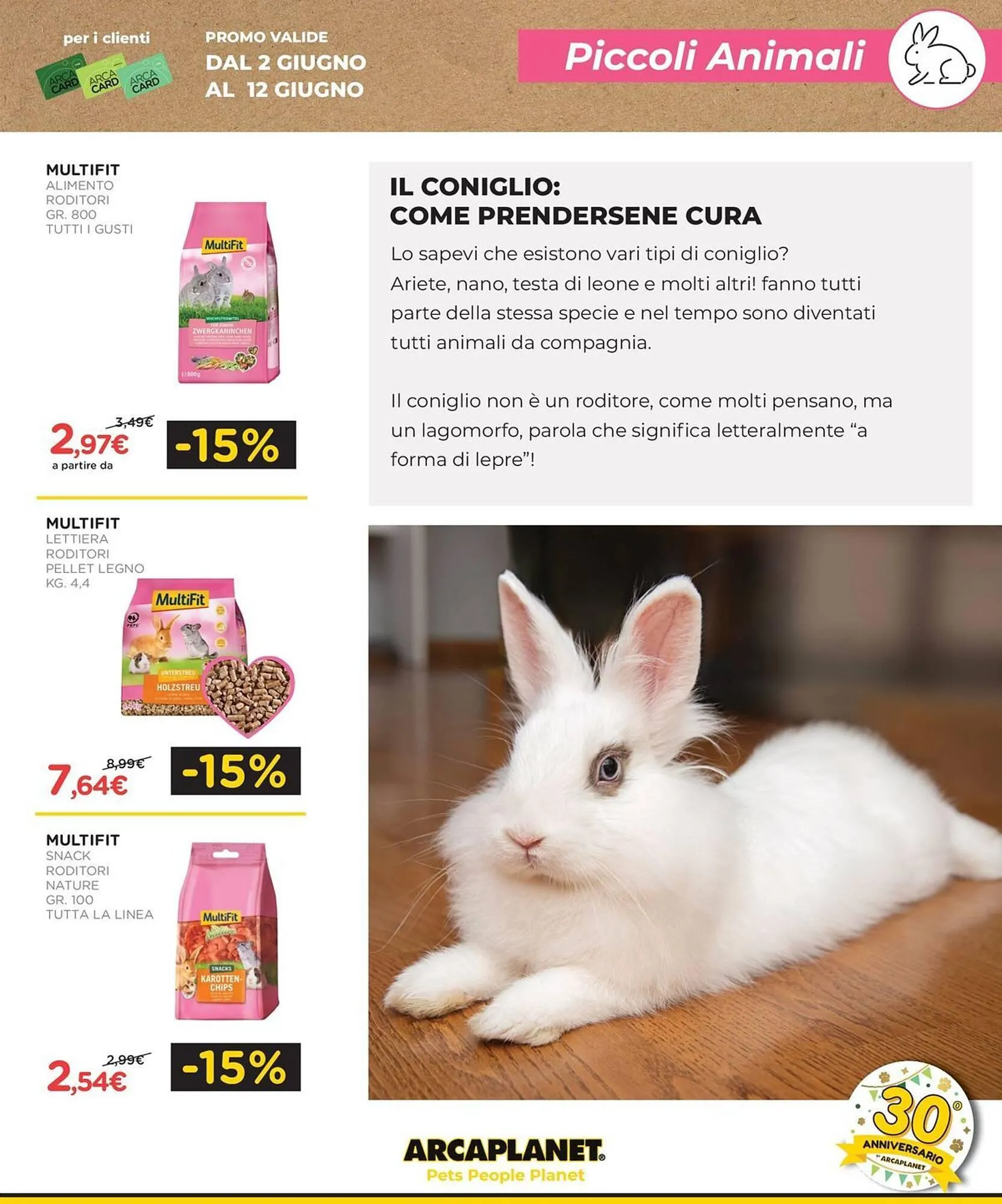 Volantino Arcaplanet da 2 giugno a 12 giugno di 2025 - Pagina del volantino 25