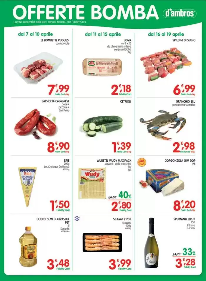 Sconti di Pasqua da 7 aprile a 19 aprile di 2025 - Pagina del volantino 12