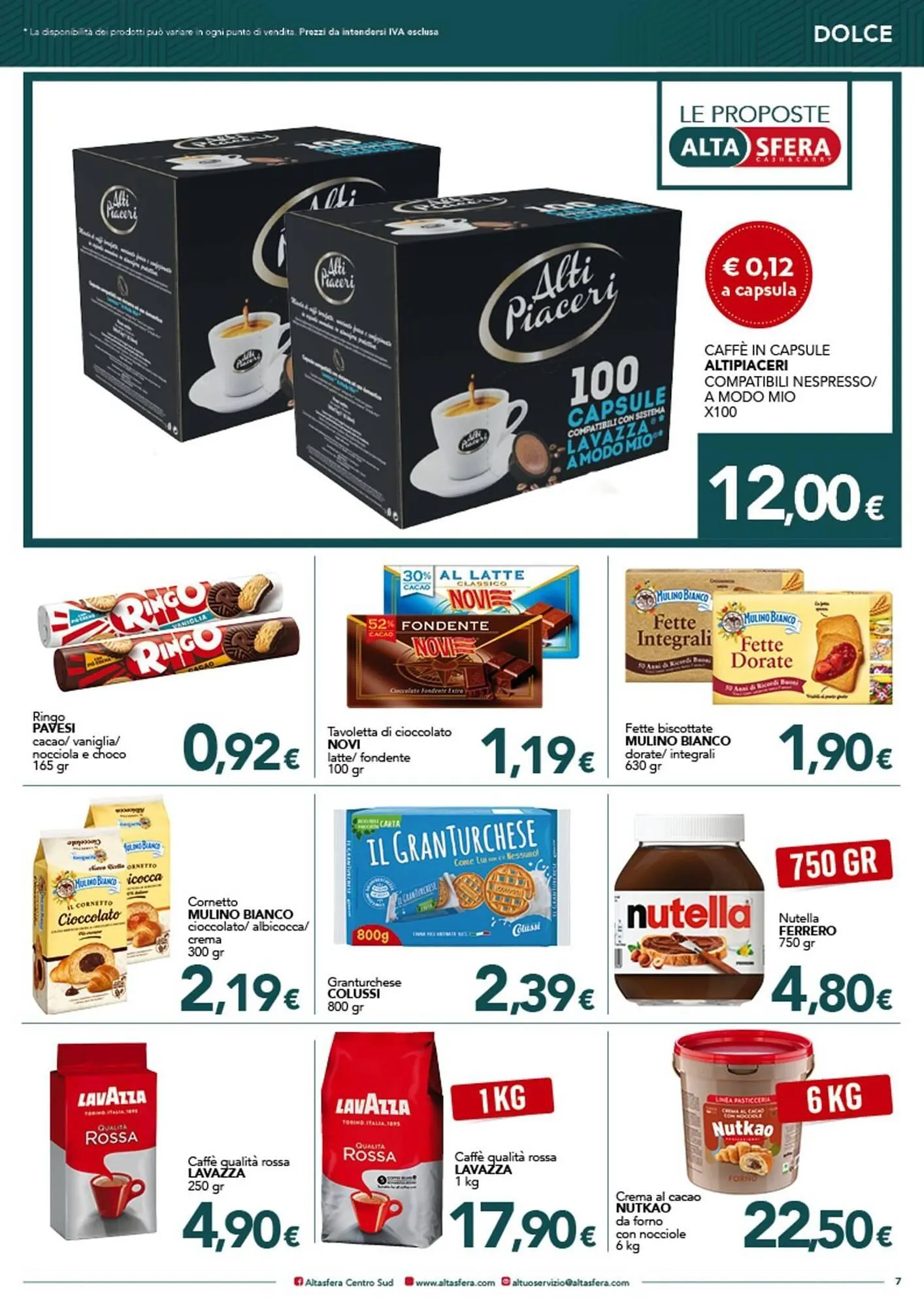 Volantino Altasfera da 22 ottobre a 4 novembre di 2025 - Pagina del volantino 7