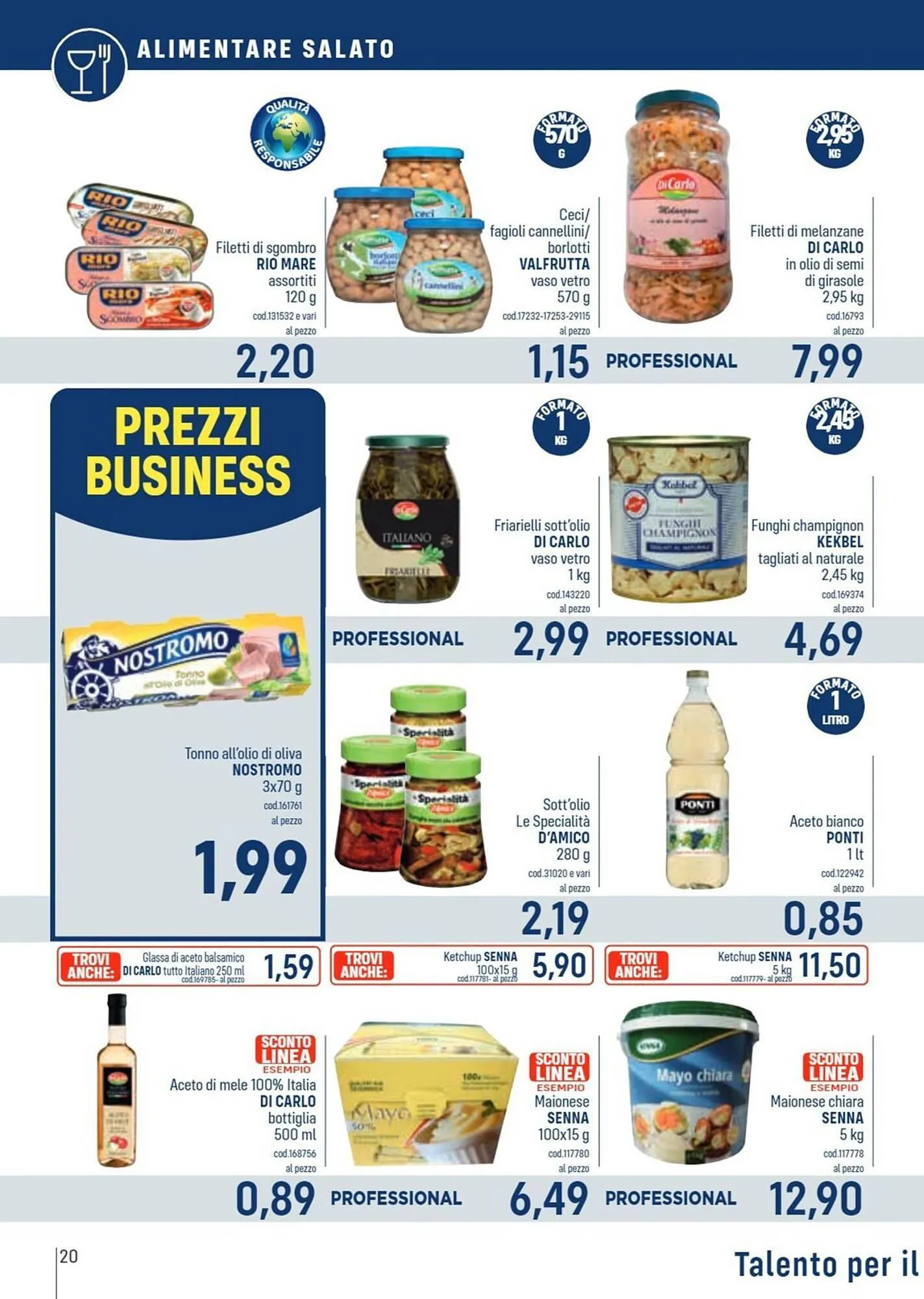 Volantino Talento Professional Store da 11 marzo a 24 marzo di 2024 - Pagina del volantino 20