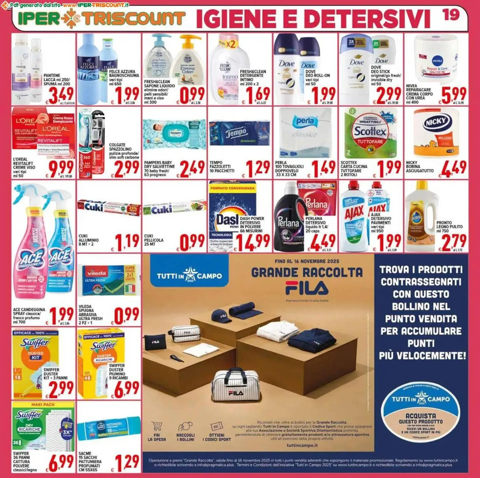 Volantino Iper Triscount da 26 settembre a 7 ottobre di 2025 - Pagina del volantino 19