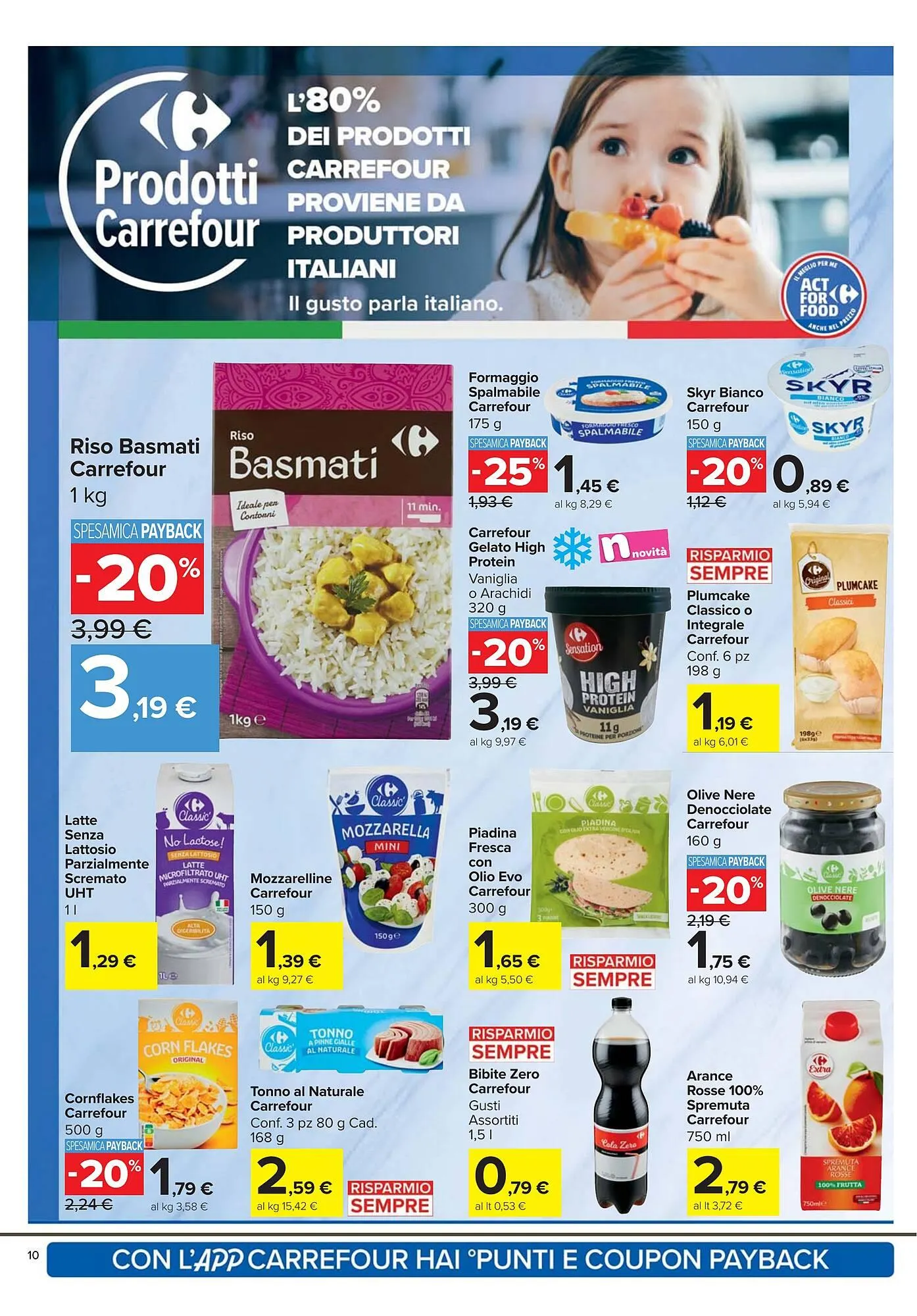 Volantino Carrefour Market da 24 luglio a 6 agosto di 2025 - Pagina del volantino 10